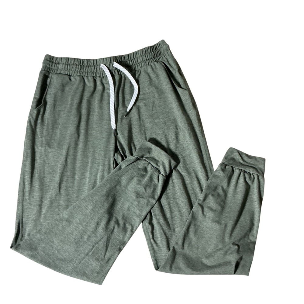 American Outback Granola Girl Womens Heather Green Joggers Athletic Pants S